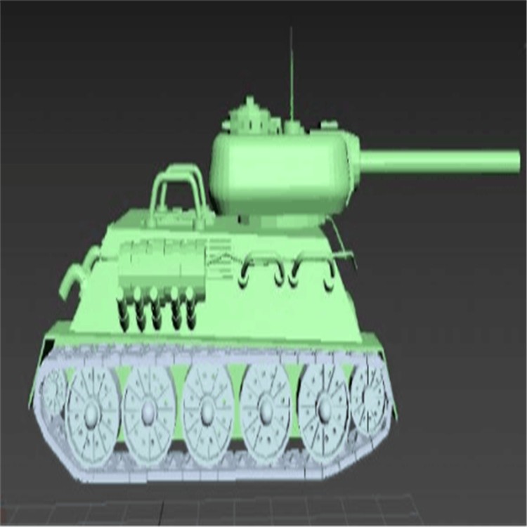 龙潭充气军用坦克模型